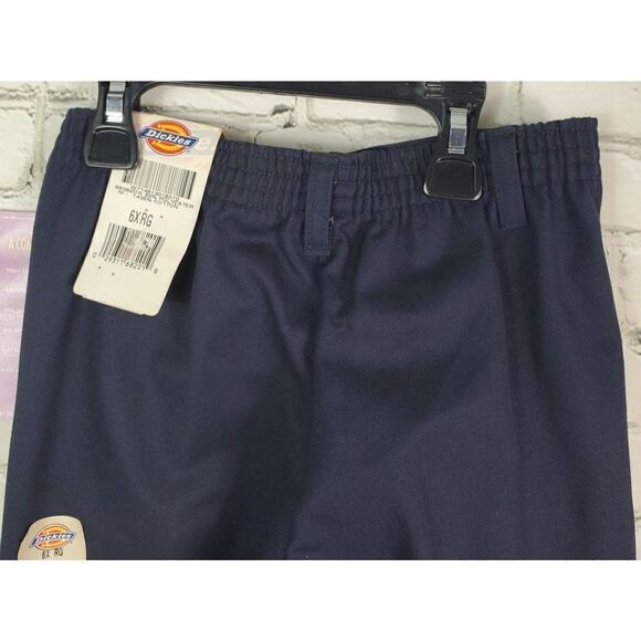 Dickies Girls Pant Pleated Front 6X RG Navy School Uniform - Picture 7 of 11